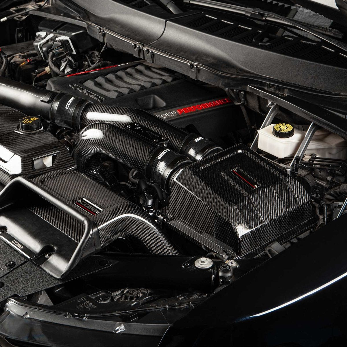 COBB - COBB Redline Carbon Fiber Intake System w/ HCT for Ford F-150 Ecoboost Raptor 2021+