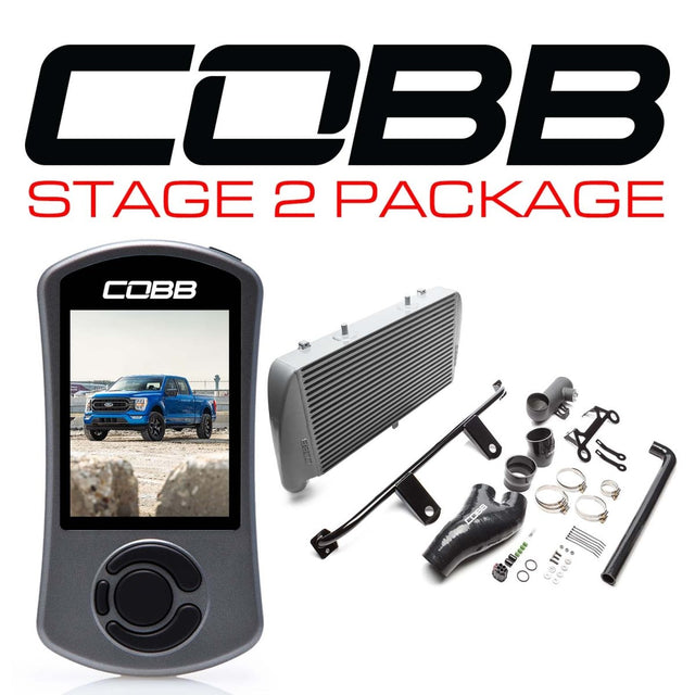 COBB - COBB STAGE 2 POWER PACKAGE SILVER FORD F - 150 3.5L / TREMOR 2021 - 2022 - Panda Motorworks