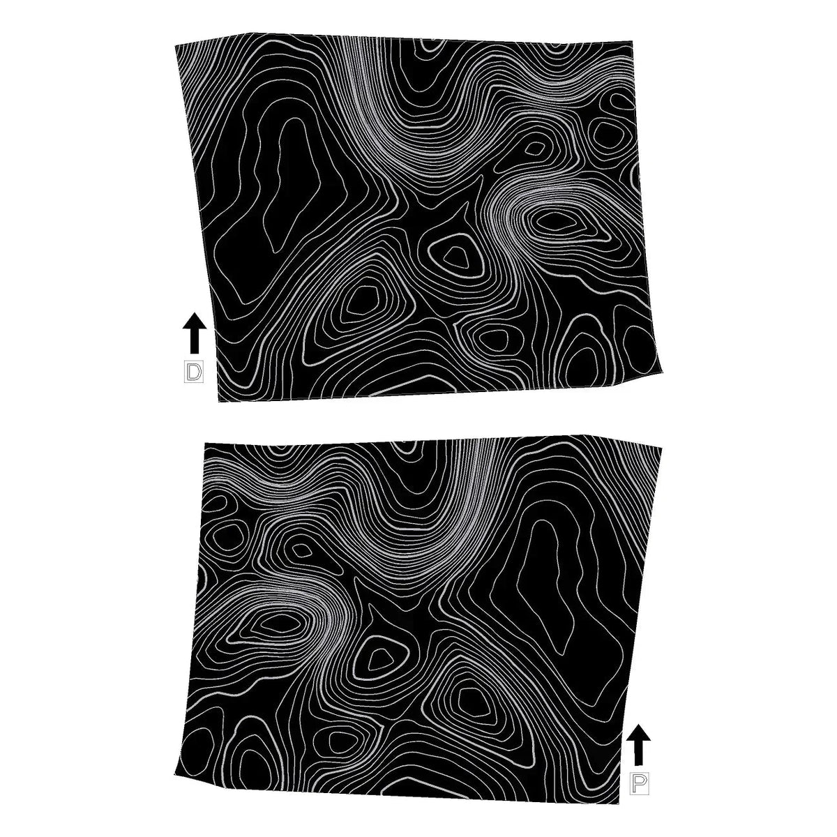 Topographic Push to Start Trim - 2024+ Tacoma / 2025+ 4Runner