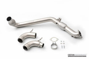 CPE Performance - cp - e™ QKspl™ Ford Mustang EcoBoost ECOf™ by GESI® Catted Downpipe - Panda Motorworks