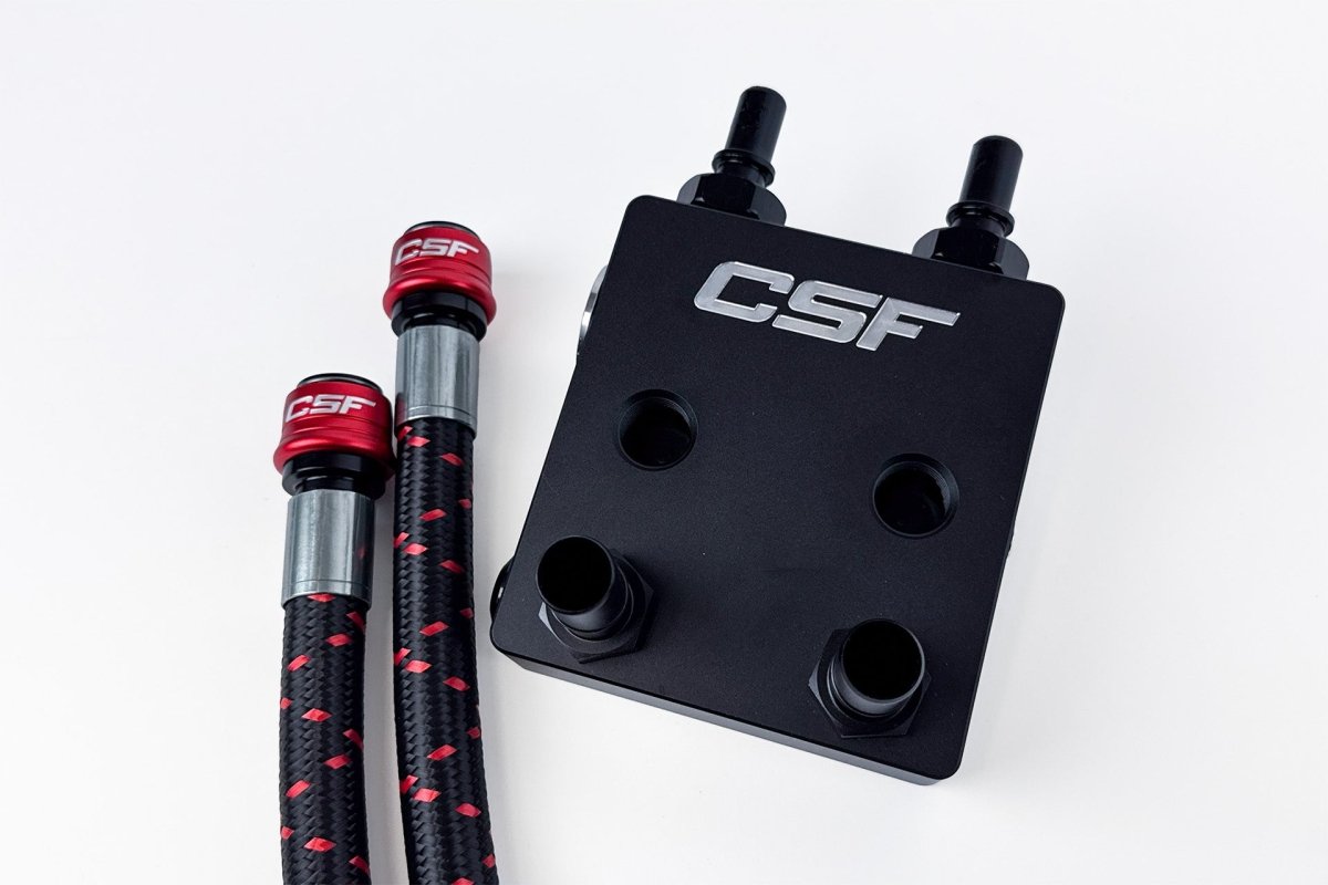 CSF - CSF 2021+ Ford Bronco 2.7L EcoBoost External Transmission Oil Cooler Kit