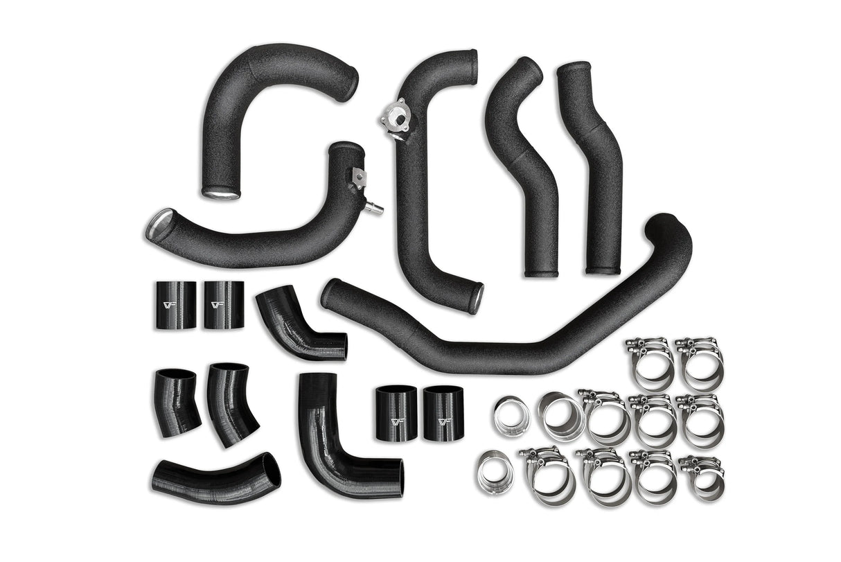 CVF Aluminum Intercooler Hot-Side + Cold-Side Piping Kit (2022-2025 Ford Bronco Raptor & 2024-2025 Ford Ranger Raptor)