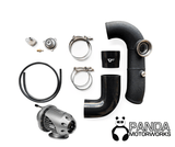 CVF - CVF Aluminum Intercooler Charge Pipe Kit with HKS Flange (2013 - 2018 Ford Focus ST) - Panda Motorworks