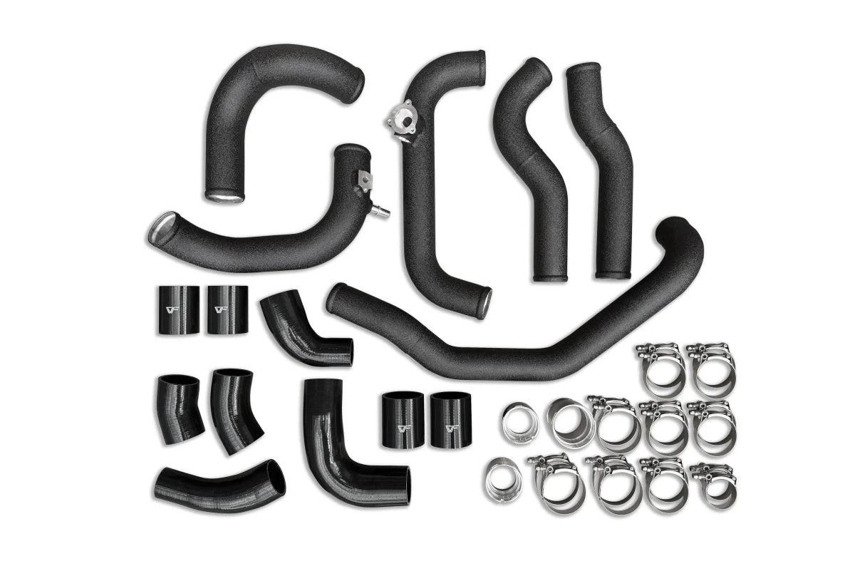 CVF - CVF Aluminum Intercooler Hot-Side + Cold-Side Piping Kit (2022-2025 Ford Bronco Raptor & 2024-2025 Ford Ranger Raptor)