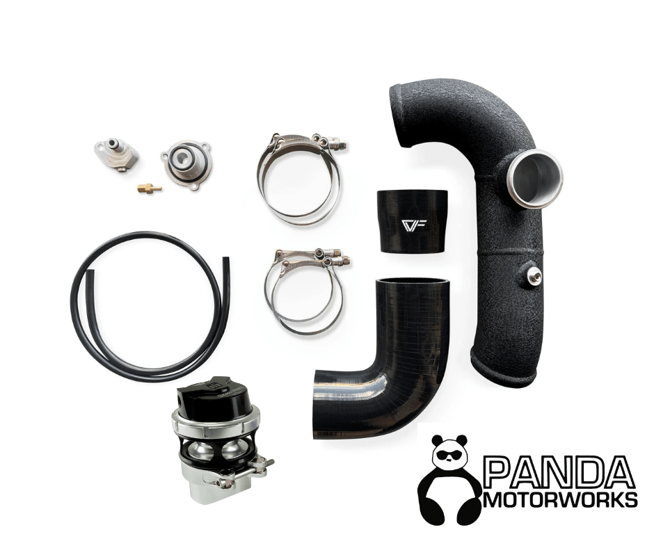 CVF - CVF Cold - side Aluminum Intercooler Pipe with TiAL Flange (2013 - 2018 Ford Focus ST) - Panda Motorworks
