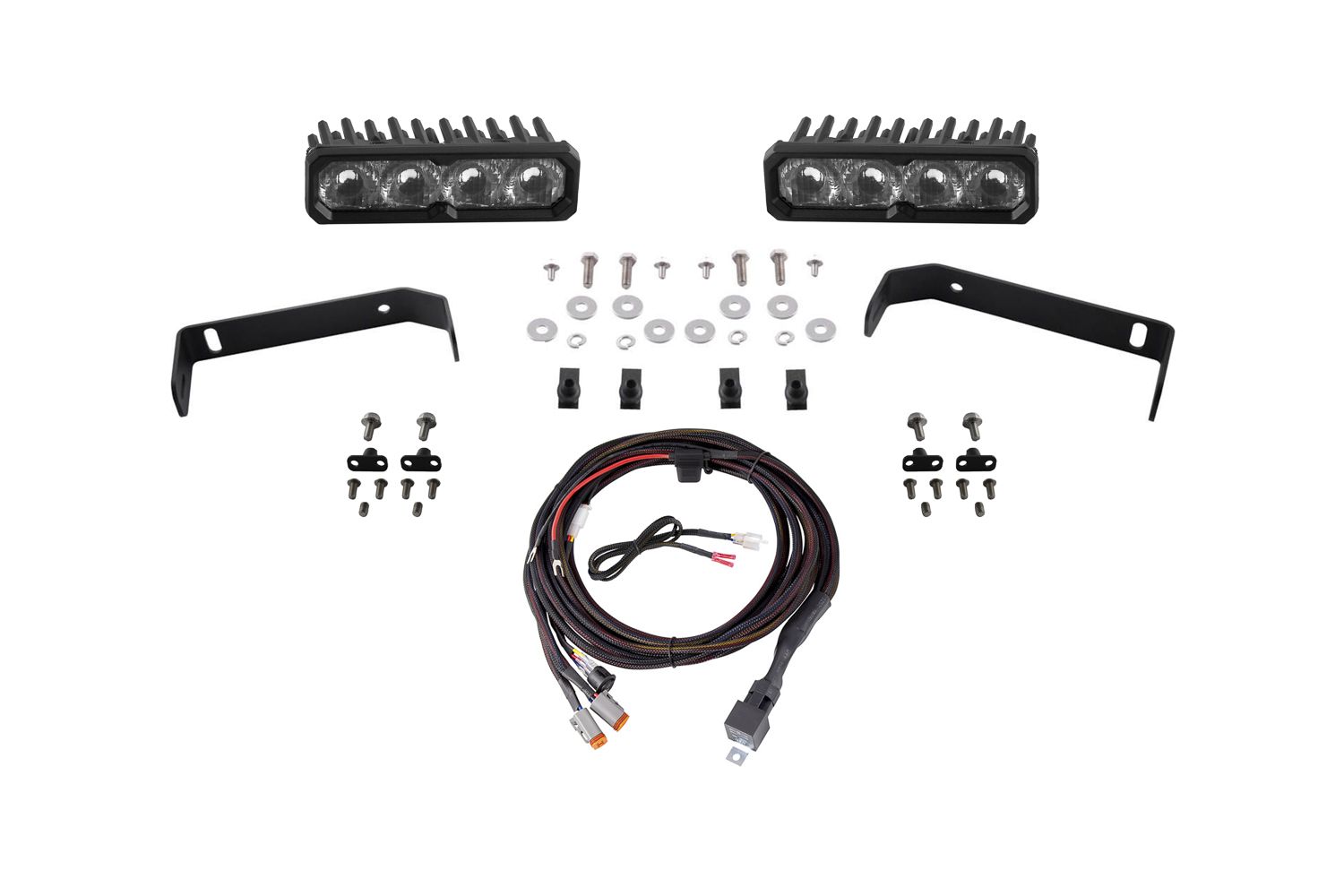 Stage Series SS6 Driving Light Kit for 2019-2021 Ford Ranger