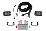 Diode Dynamics Stage Series Flush Mount Reverse Light Kit (SSC1 or C2 2.0 w/ Red Backlight)