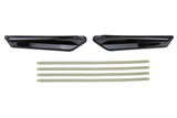 OLM Gloss Black JDM Style Canards - 2015-2021 Subaru WRX / STI
