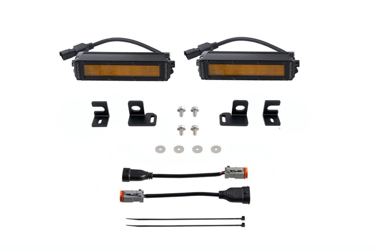Diode Dynamics - Diode Dynamics 2024+ Toyota Tacoma SS6 LED Fog Light Kit - Panda Motorworks