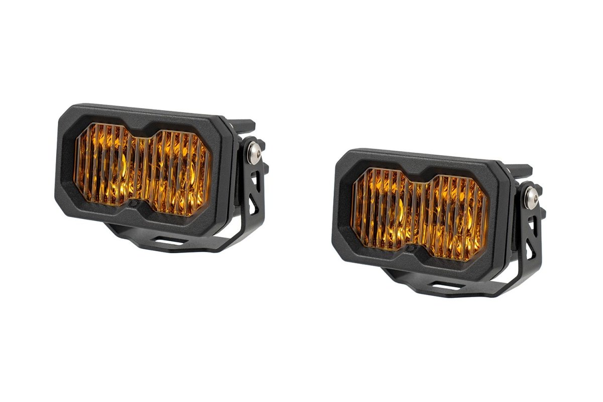 Diode Dynamics C2 2.0 Max Yellow Combo/Driving Standard ABL (Pair) Diode Dynamics C2 2.0 Max Yellow Combo/Driving Standard ABL (Pair)