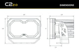 Diode Dynamics - Diode Dynamics C2 2.0 LED Pod (pair)