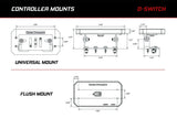 Diode Dynamics - Diode Dynamics D - Switch 8 Button Controller Kit