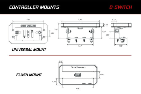 Diode Dynamics - Diode Dynamics D - Switch 8 Button Controller Kit