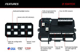 Diode Dynamics - Diode Dynamics D - Switch 8 Button Controller Kit