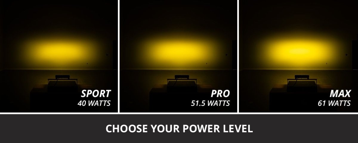 Diode Dynamics - Diode Dynamics SS10 SAE/DOT Yellow LED Light Bar (one)