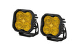 Diode Dynamics - Diode Dynamics SS3 3" LED Pod with Amber Backlight – Stage Series, Sport/Pro, White or Yellow
