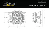 Diode Dynamics - Diode Dynamics SS3 Pro Type A Kit ABL - White SAE Fog