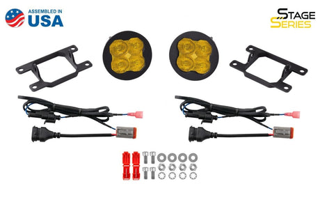 Diode Dynamics - Diode Dynamics SS3 Pro Type A Kit ABL - White SAE Fog