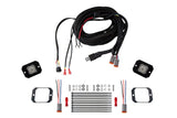 Diode Dynamics - Diode Dynamics Stage Series Flush Mount Reverse Light Kit (SSC1 or C2 2.0 w/ Red Backlight)