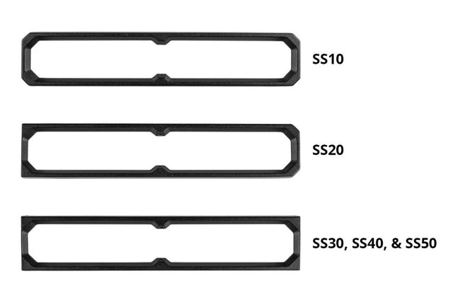 Diode Dynamics - Diode Dynamics Stage Series LED Light Bar Replacement Front Bezel (one)