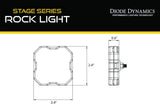 Diode Dynamics - Diode Dynamics Stage Series RGBW LED Rock Light