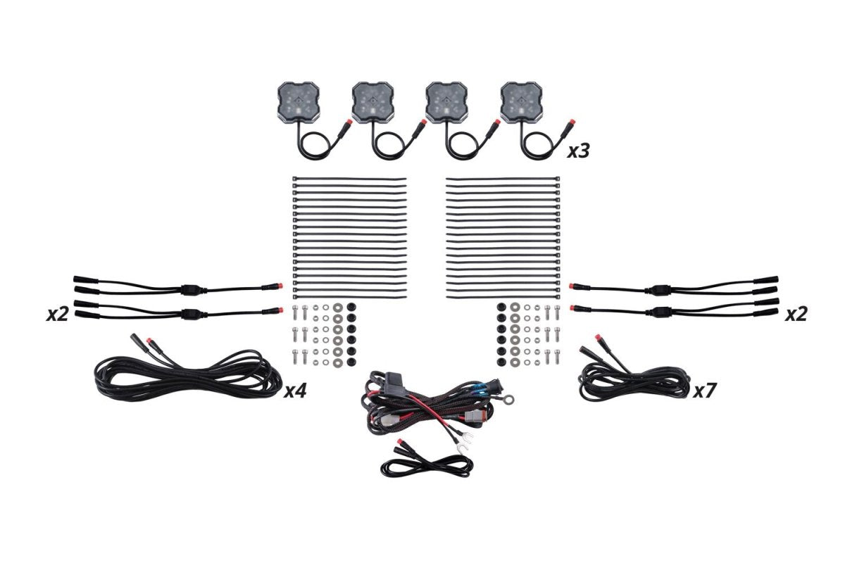 Diode Dynamics - Diode Dynamics Stage Series RGBW LED Rock Light