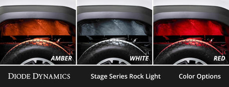 Diode Dynamics - Diode Dynamics Stage Series Single - Color LED Rock Light