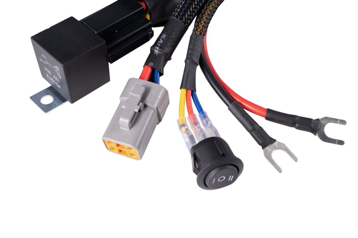 Diode Dynamics - Diode Dynamics Ultra Heavy Duty Single Output 4 - pin Wiring Harness