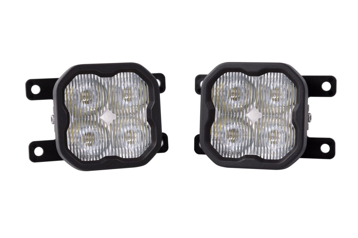 Diode Dynamics - SS3 LED Fog Light Kit for 2021+ Ford Bronco (w/ Standard Bumper)