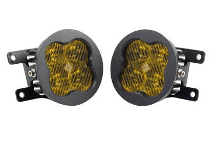 Diode Dynamics - SS3 Type A LED Fog Light Bracket Kit – SAE Compliant 3" LED Pods w/ Backlight