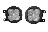Diode Dynamics - SS3 Type A LED Fog Light Bracket Kit – SAE Compliant 3" LED Pods w/ Backlight