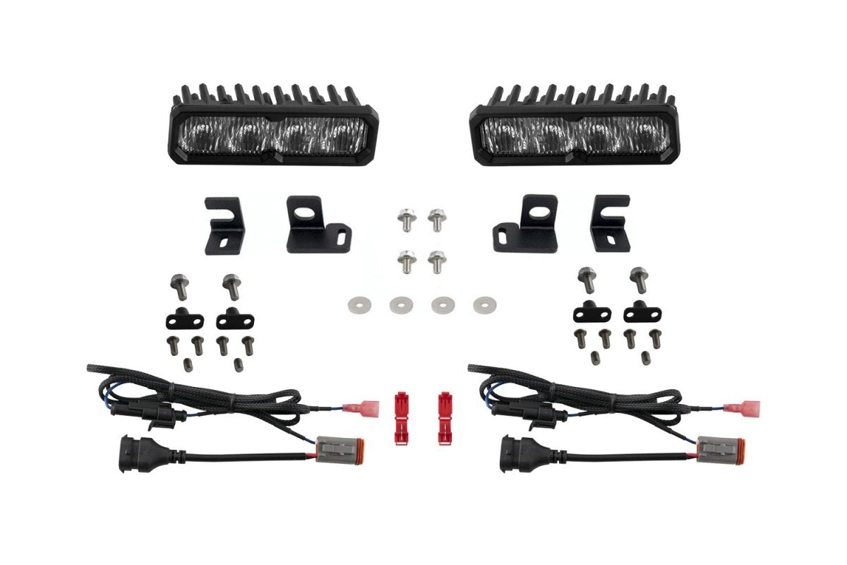 SS6 LED Fog Light Kit for 2024-2026 Toyota Tacoma- Diode Dynamics