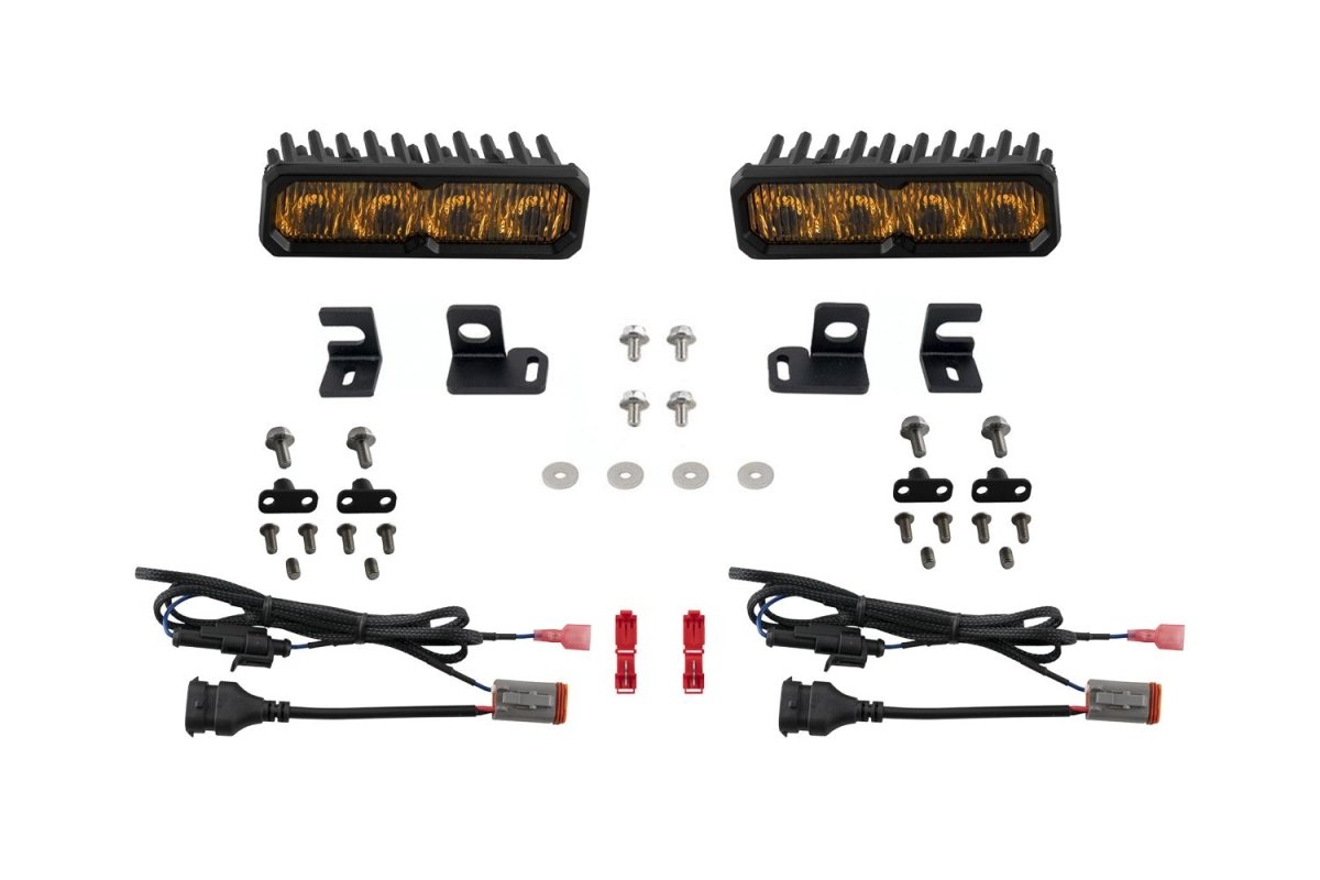 SS6 LED Fog Light Kit for 2024-2026 Toyota Tacoma- Diode Dynamics