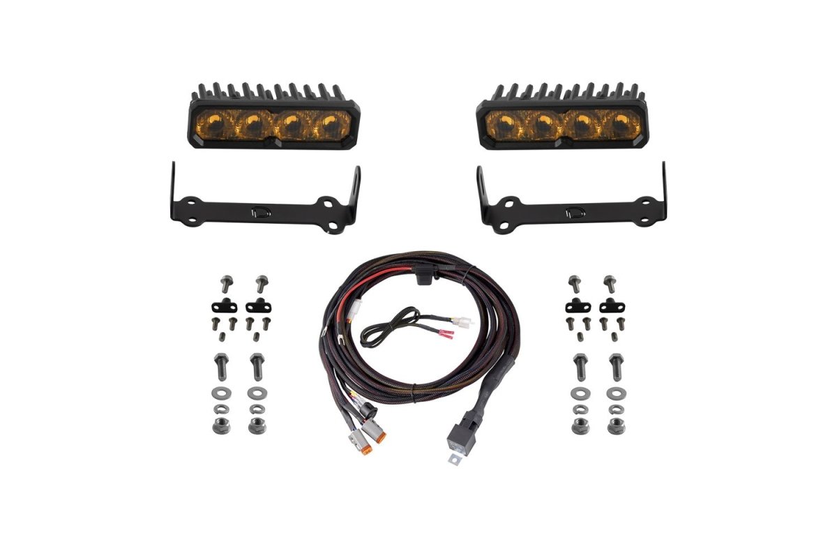Diode Dynamics - Stage Series SAE/DOT LED Lightbar Kit for 2014 - 2024 Toyota 4Runner