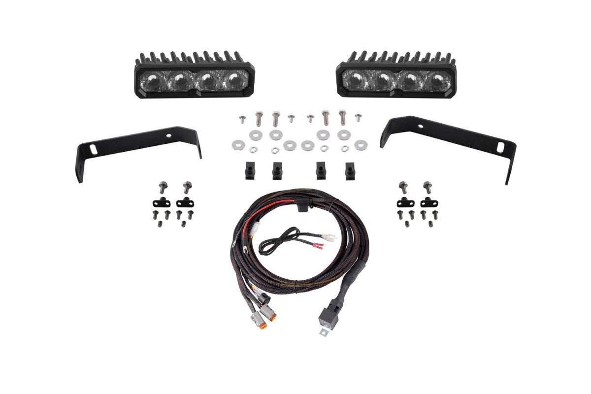 Diode Dynamics - Stage Series SS6 Driving Light Kit for 2019 - 2021 Ford Ranger