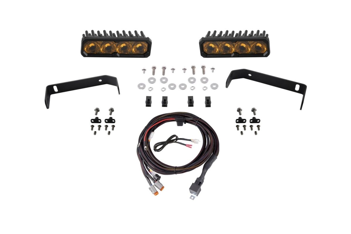 Diode Dynamics - Stage Series SS6 Driving Light Kit for 2019 - 2021 Ford Ranger