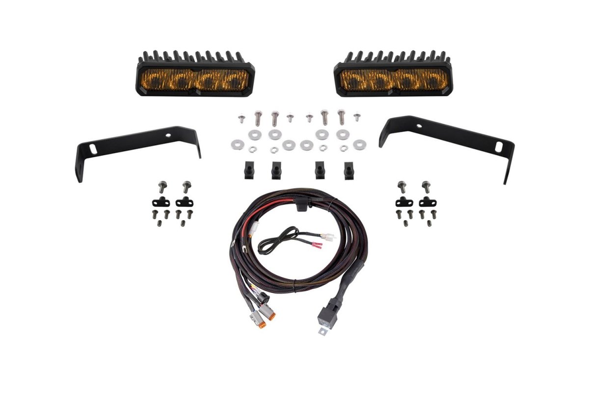 Diode Dynamics - Stage Series SS6 Driving Light Kit for 2019 - 2021 Ford Ranger