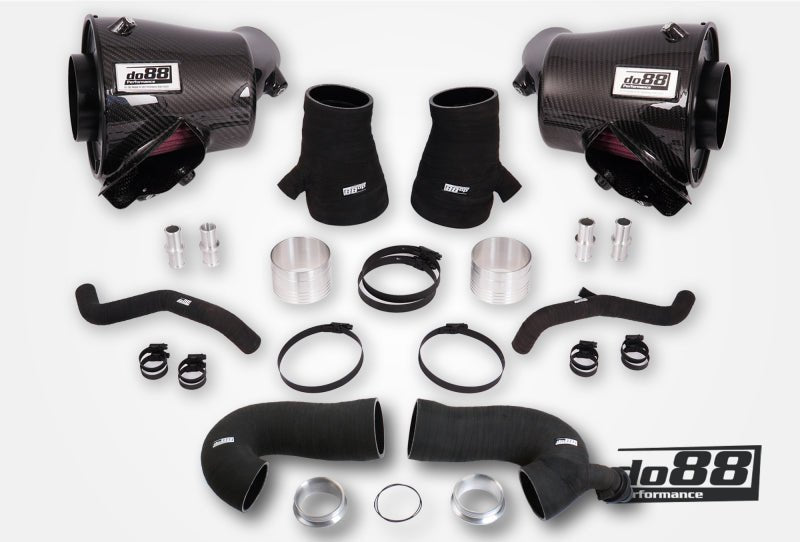 do88 - do88 2020+ Porsche 911 Turbo/Turbo S (992.1) Induction System w/80mm Outlet & Turbo Inlet Hoses