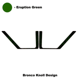Topo Front Door Net Trim Overlay Kit (Printed Series) - 2021+ Bronco