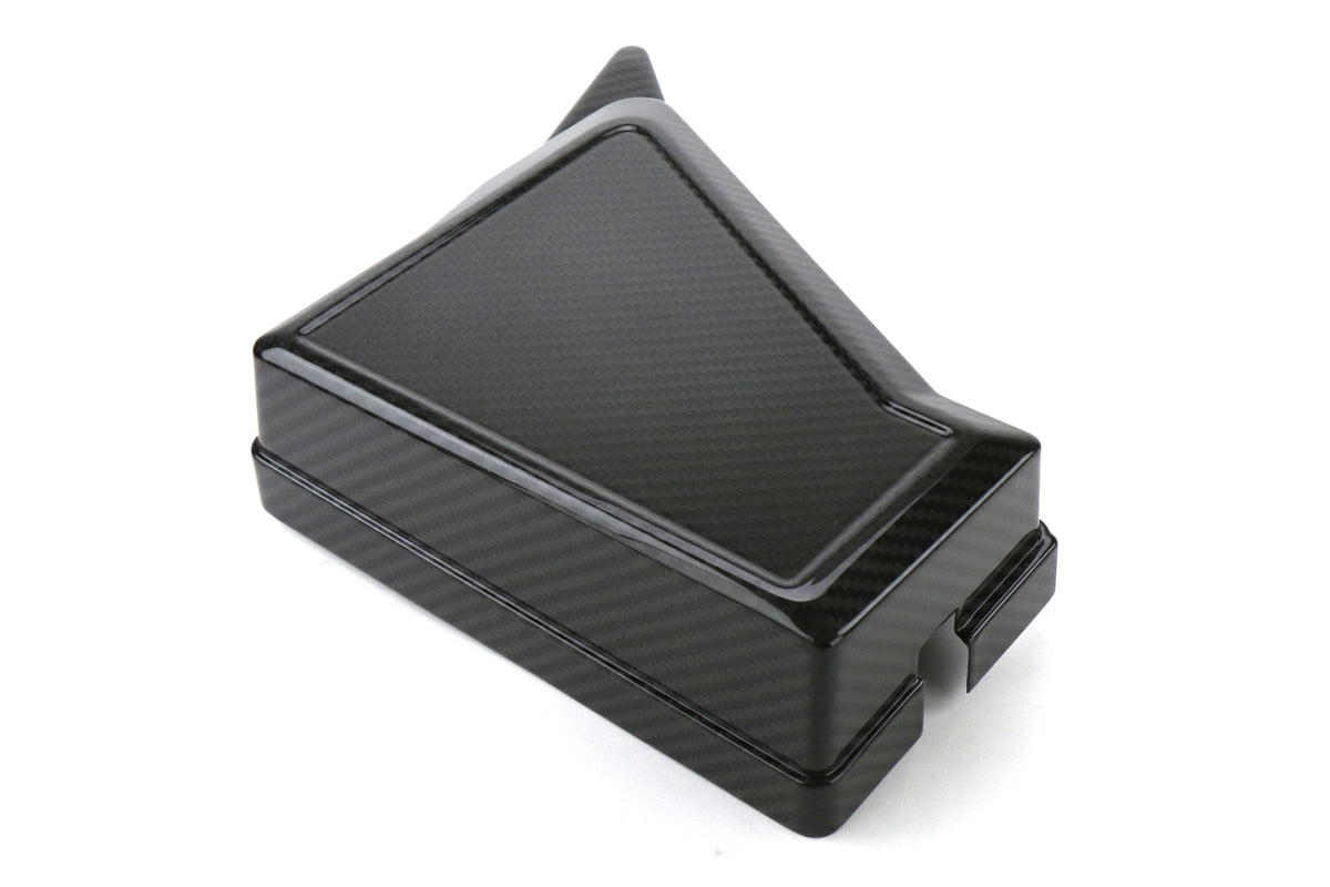 OLM LE Dry Carbon Fiber Fuse Box Cover - 2015+ WRX / 2015+ STI / 2014+ Forester