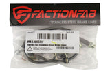 FactionFab Front Stainless Steel Brake Lines 2013-2016 FR-S / 2013-2020  BRZ / 2017-2020 86