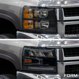 Form Lighting - 2007 - 2013 Chevrolet Silverado LED Reflector Headlights (pair)