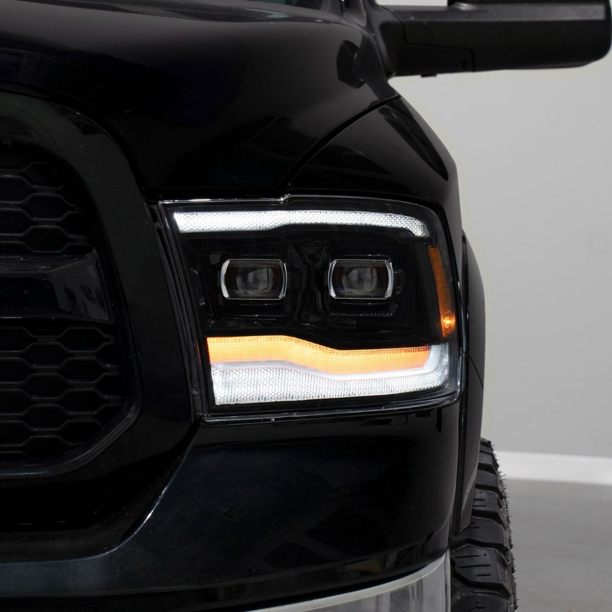 Form Lighting - 2009 - 2018 Ram 1500/2500/3500 LED Projector Headlights (pair)
