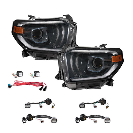 Form Lighting - 2014 - 2021 Toyota Tundra LED Projector Headlights (pair)