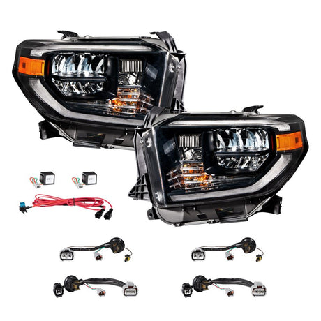 Form Lighting - 2014 - 2021 Toyota Tundra LED Reflector Headlights (pair)