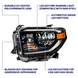 Form Lighting - 2014 - 2021 Toyota Tundra LED Reflector Headlights (pair)