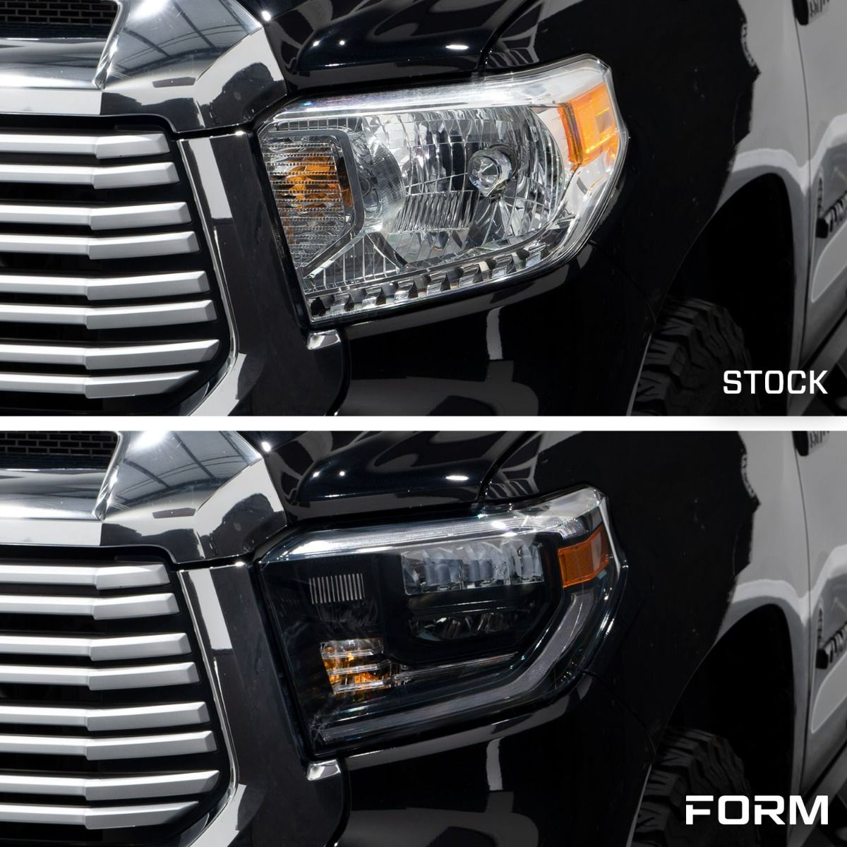 Form Lighting - 2014 - 2021 Toyota Tundra LED Reflector Headlights (pair)