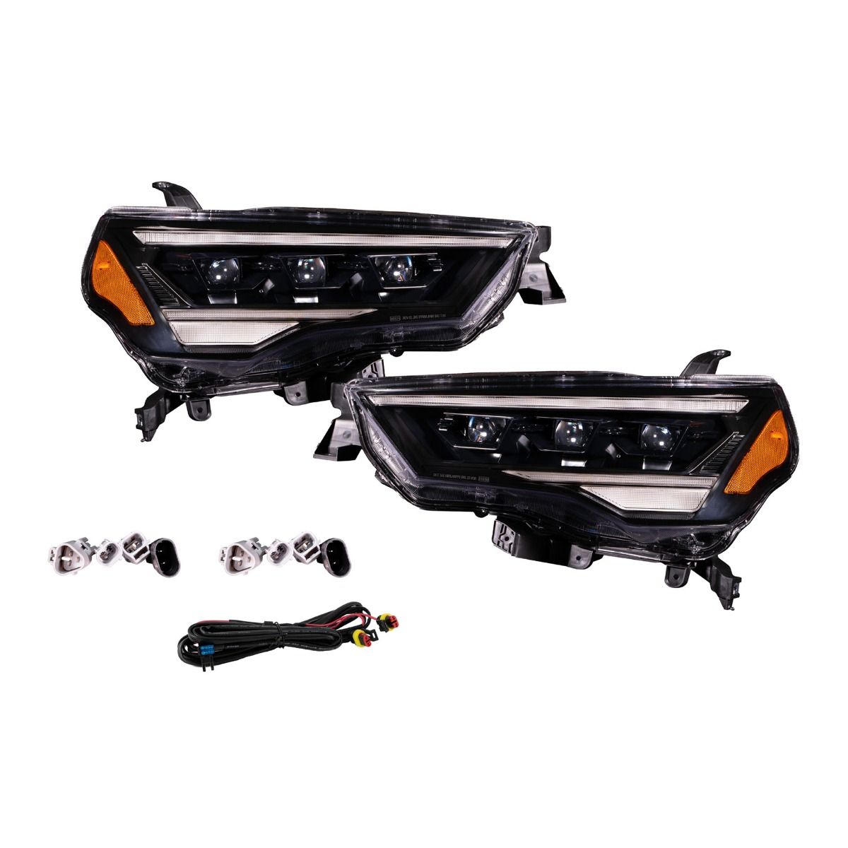 Form Lighting - 2014 - 2024 Toyota 4Runner Sequential LED Projector Headlights (pair)