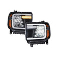 Form Lighting - 2015 - 2019 GMC Sierra 2500/3500 LED Reflector Headlights (pair)