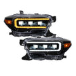 Form Lighting - 2016 - 2023 Toyota Tacoma LED Projector Headlights with Selectable DRL (pair)